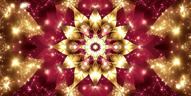 Radiant Mandala 30x60cm - Timanttimaalaus